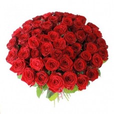51 роза Ред Наоми (60 см)